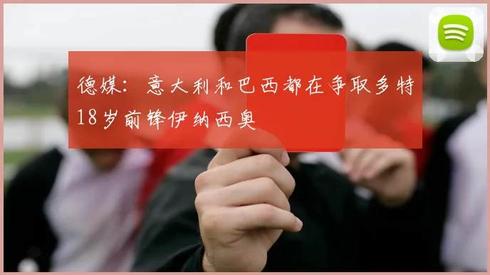 德媒：意大利和巴西都在争取多特18岁前锋伊纳西奥